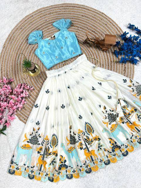 Trending Sequins Embroidered with Beautiful Work Cotton Kids  Bulk clothing suppliers in india